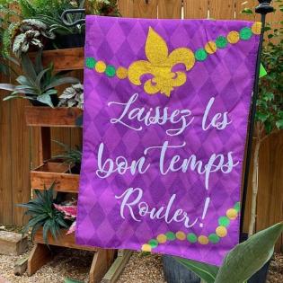 Decorate with flags for the upcoming holidays. 