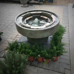 Fountains bring your garden to life. 